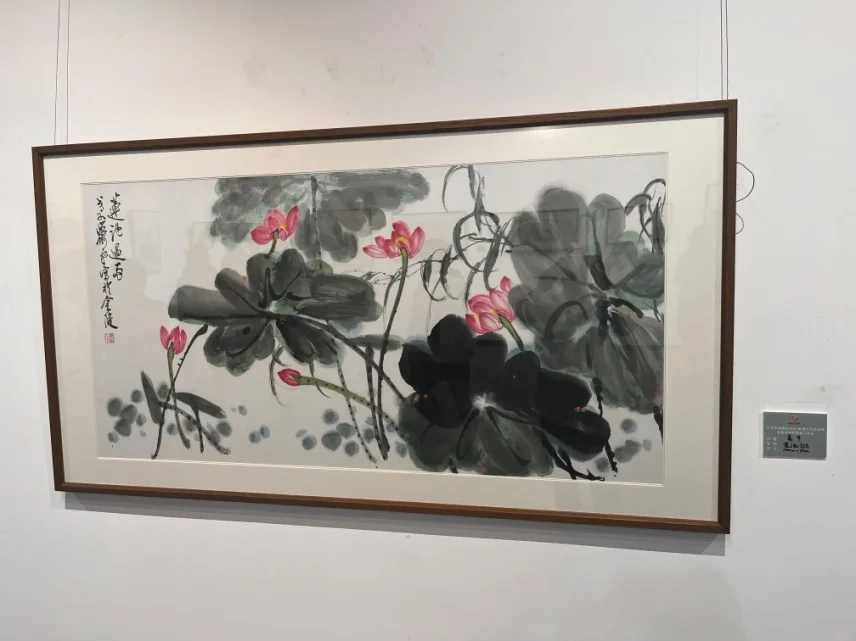 萧平参展画作